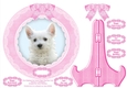 West Highland terrier Girl Puppy Dog Plate Card, Plate Stand & Assorted Greetings
