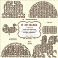 Celtic Rusty Grunge - Set One - CU Designer Resource For Commercial Use & Personal Use, Card Making, Scrapbooking etc. - Full Size - PNG