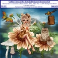 Coffee Fairy & Her Cat (2) Designers Resource Kit For CU/PU