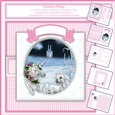 Unicorn Magic Pink - 6 x 6 Inch Card Kit With Name Tags, Insert, Envelope, Bookmark & Gift Tags