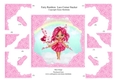 Fairy Rainbow Step By Step Decoupage Lace Corner Stacker Card Topper