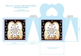 Messy Cats Love Cats Blue Cats Treats Or Gift Box For Friend
