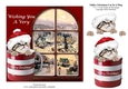 Tabby Christmas Kitten Cat In A Mug