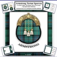 Armstrong Tartan Sporran Card Kit
