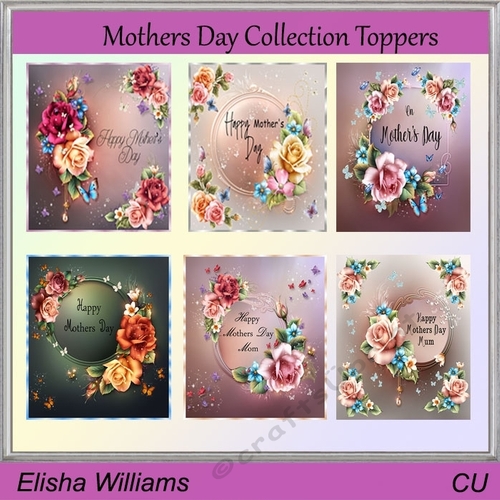 Mothers Day Collection Toppers