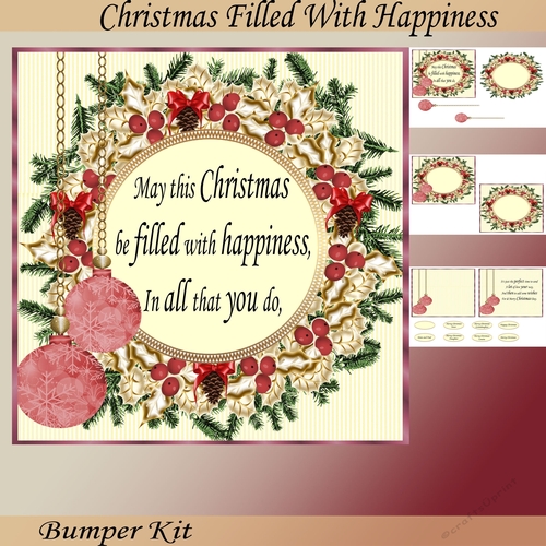 Christmas filled with happiness