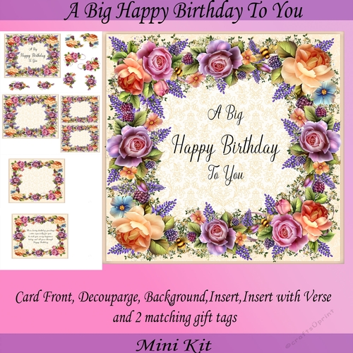 A Big Happy Birthday To You Mini Kit
