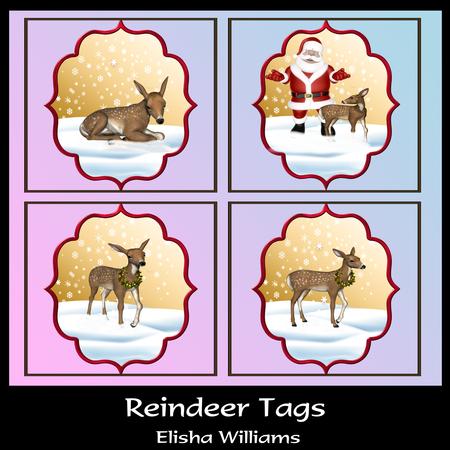 Reindeer Tags