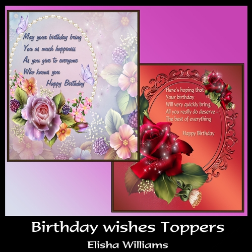 Birthday Wishes Toppers 