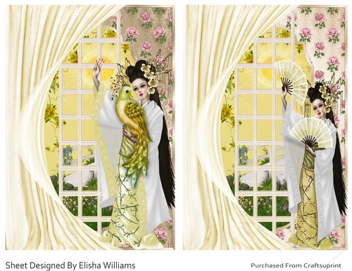 Golden Geisha Floral