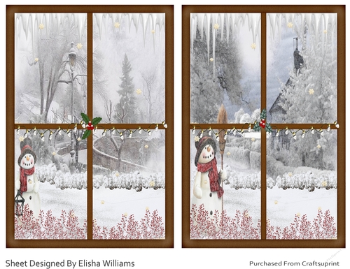 christmas window