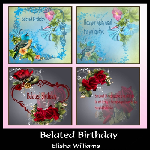 Belated Birthday