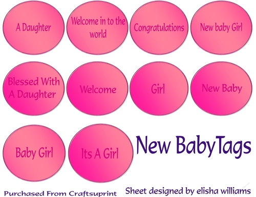 New Baby Tags