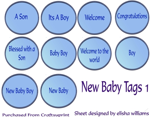 New Baby Tags 1