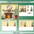 Open Fire At Christmas Mini Kit
