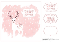 Water Deer - Pink