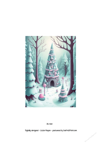 whimsical fantasy Christmas tree.