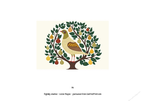 A partridge in a pear tree