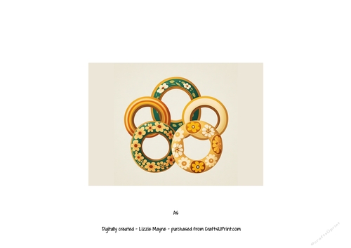 five gold rings -12 days of christmas