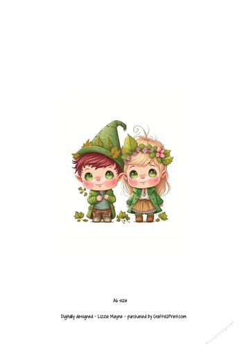 St Patricks Day gnome couple