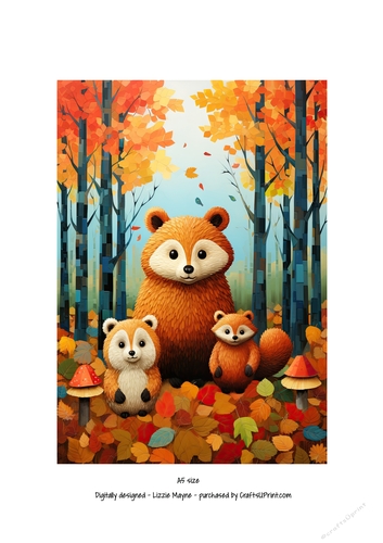 Furry Friends in Picturesque Autumn