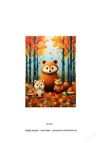 Furry Friends in Picturesque Autumn