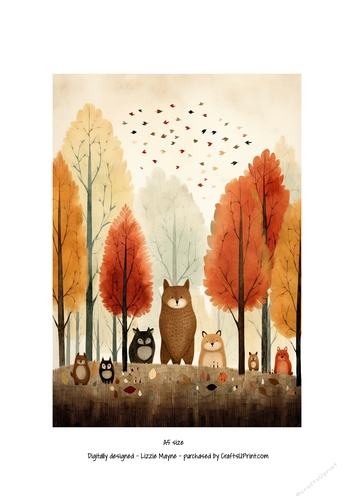 Furry Friends in Picturesque Autumn