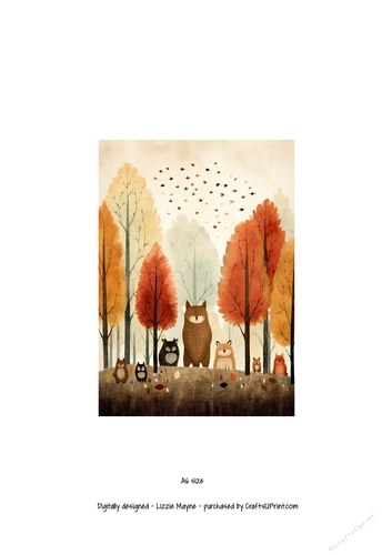 Furry Friends in Picturesque Autumn