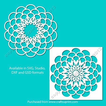 Dhalia Flower_dxf