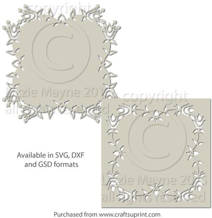Folk Art Flower Mats