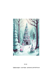whimsical fantasy Christmas tree.