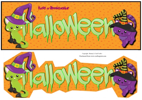 Halloween Cats Lrge Dl 