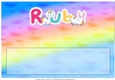 Birthday Unicorn Insert Ruby