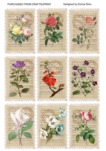 Vintage Postage Stamps