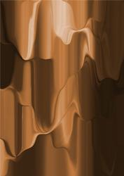 Dripping Paint Backing Paper - Chocolate