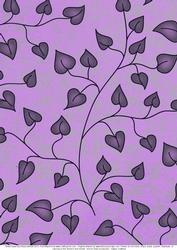 Love Grows Backing Paper - Amethyst & Plum