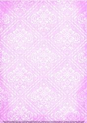 Shabby Chic Damask Backing Paper - Pale Mauve