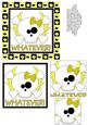 Whatever! Flying Skull and Crossbones Pyramage - Yellow