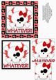 Whatever! Flying Skull and Crossbones Pyramage - Red