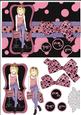 Shopping-mad Teen Decoupage - Dusky Pink