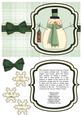 Snowman with Birdhouse Shaker Card - Pistachio