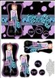 Shopping-mad Teen Pyramage - Lilac & Blue
