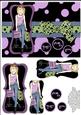 Shopping-mad Teen Pyramage - Lilac & Khaki
