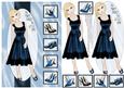 So Many Shoes So Little Time Decoupage Card - Baby Blue