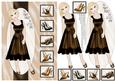 So Many Shoes So Little Time Decoupage Card - Peach