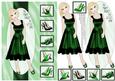 So Many Shoes So Little Time Decoupage Card - Spring Green