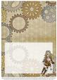 Helga Frost - A5 Winter Wishes Insert - Brown