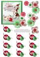 Dog & Cat Playing Christmas Optional Extras - Red & Green