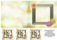 Happy Bee 6x6 Insert & Tags - Yellow, Green & Pink