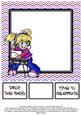 Anime Dj - Insert & Greeting Banners - Pink, Purple & Indigo